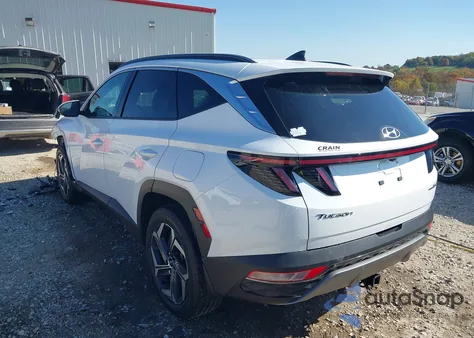 2024 Hyundai Tucson Hybrid Limited z USA, uszkodzony, nr VIN KM8JECD17RU184896